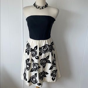 WHBM 100% Silk Strapless